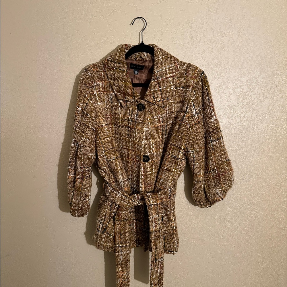 Dialogue Multicolor Tweed Jacket - image 2